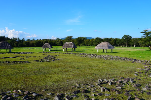 鹿角の風景