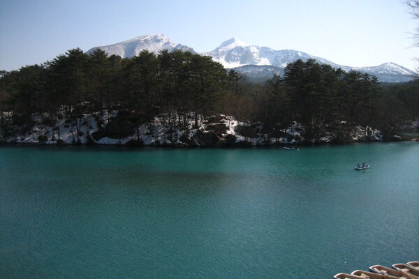 北塩原の風景