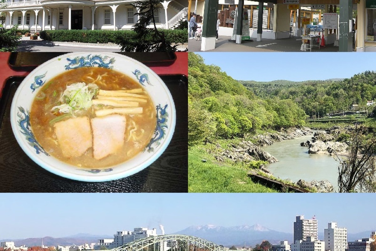 旭川の風景