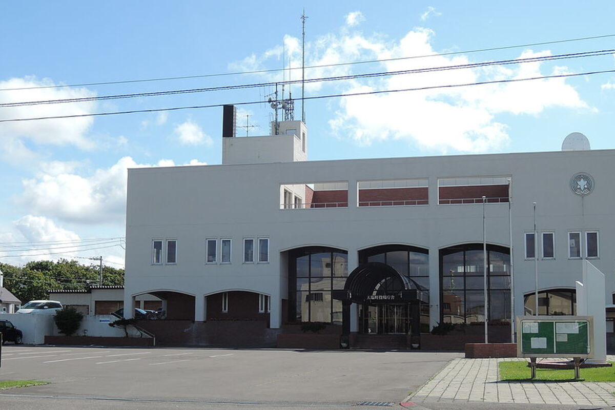 天塩町の風景