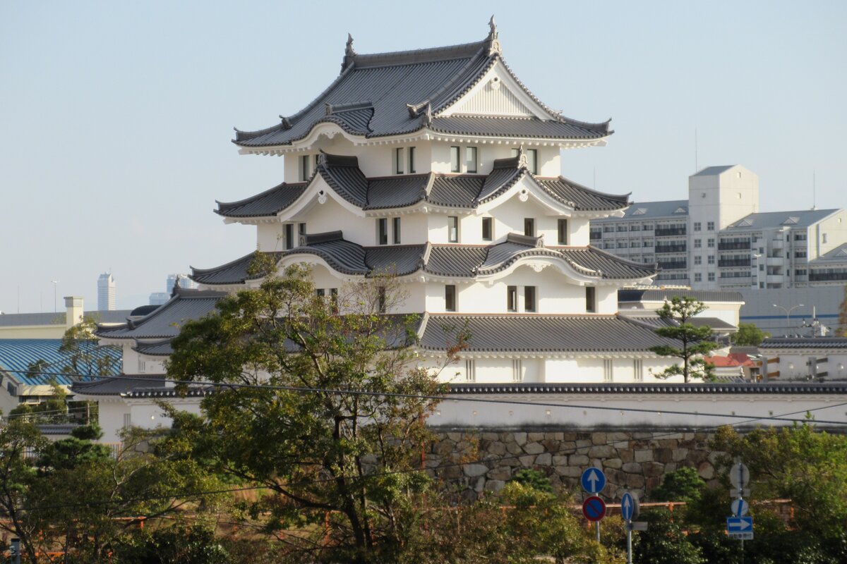 尼崎中心部の風景