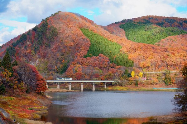 西和賀の風景